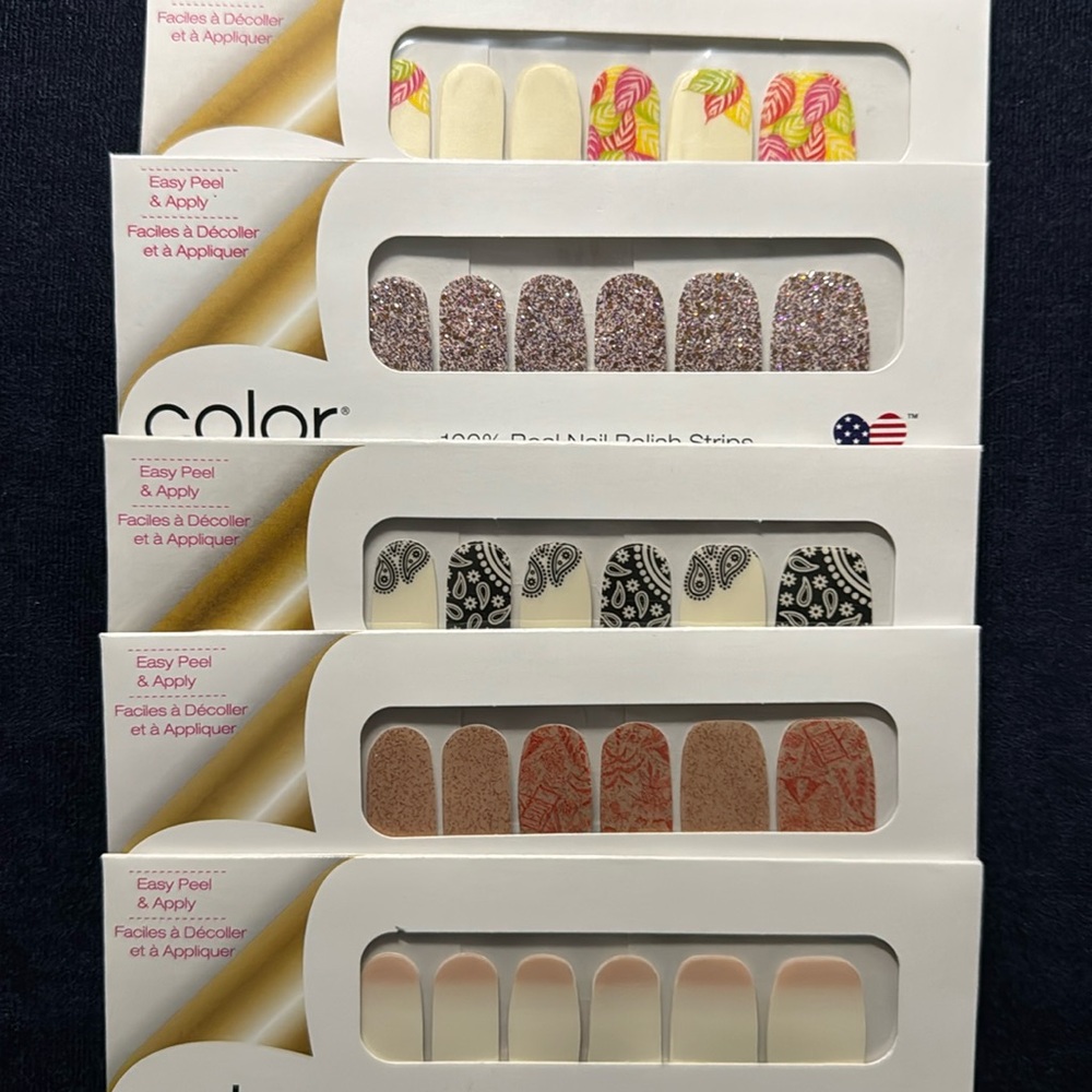 5 Color Street Set Bundle